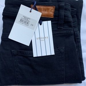 Sezane Slim Jeans NWT Black